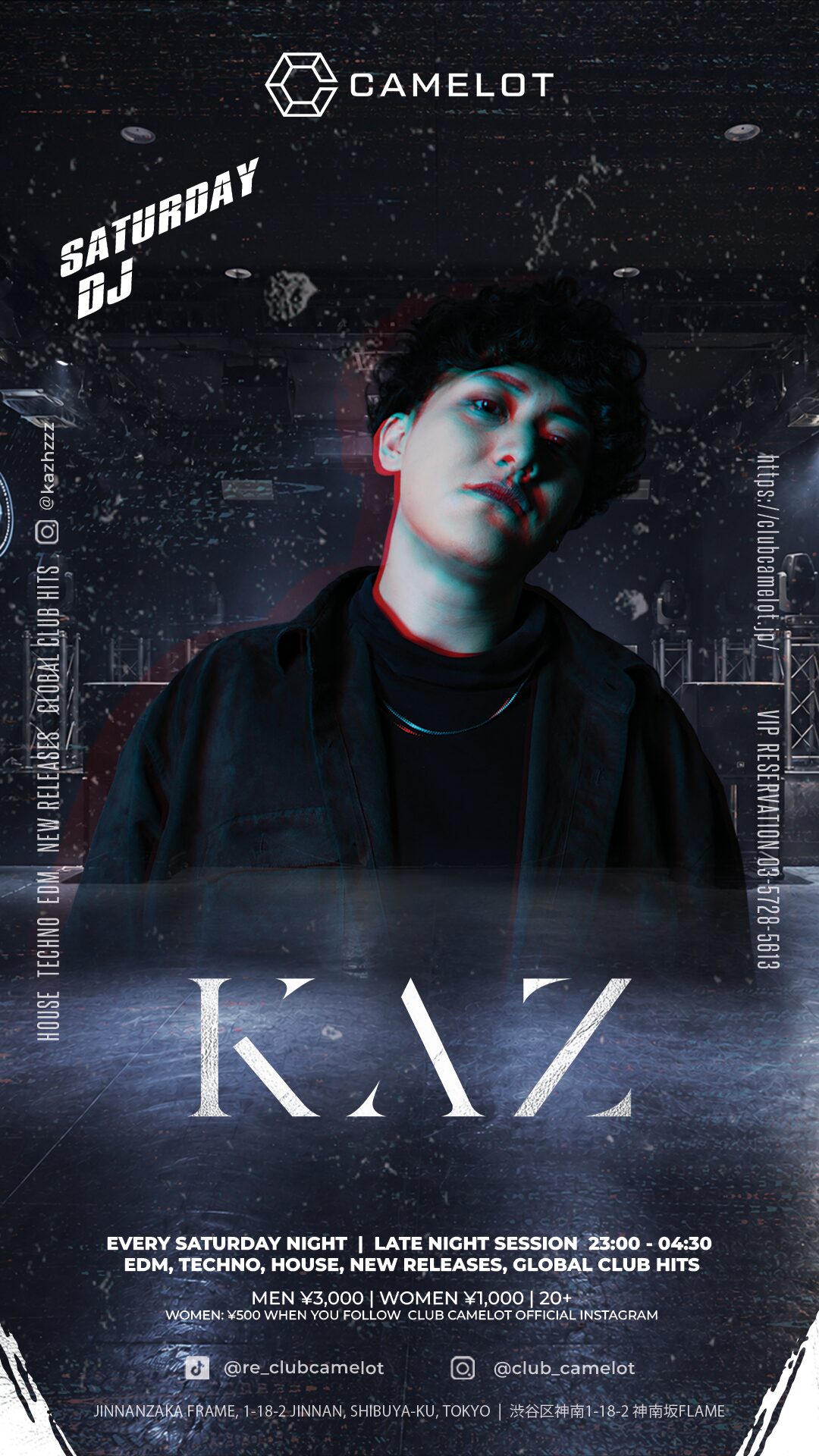 KAZ - SATURDAY DJ